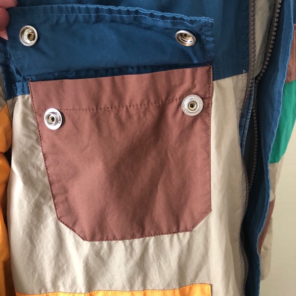 ADIDAS ORIGINALS MEN’s COLOR BLOCK WINDBREAKER/JACKET Size Men’s Small - Picture 9 of 14